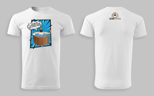 Koszulka IceKing niebieska